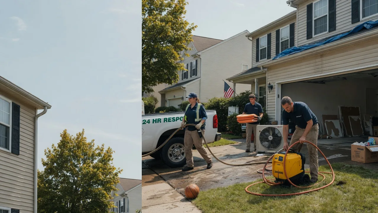 Emergency Water Damage Restoration in Blacksville, WV near me